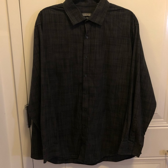 Kenneth Cole Reaction Men’s Dress Shirt Regular - Picture 7 of 14